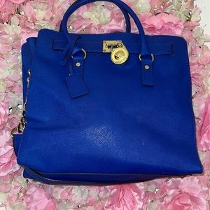 Royal blue Michael Kors Hamilton